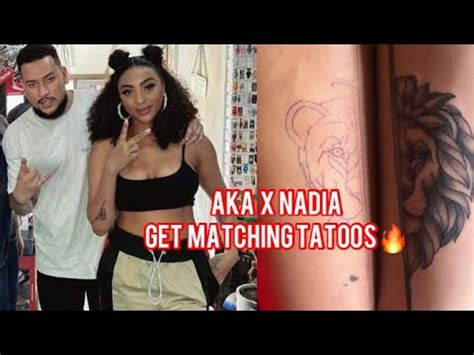 Aka And Nadia Nakai Get Matching Tattoos Youtube