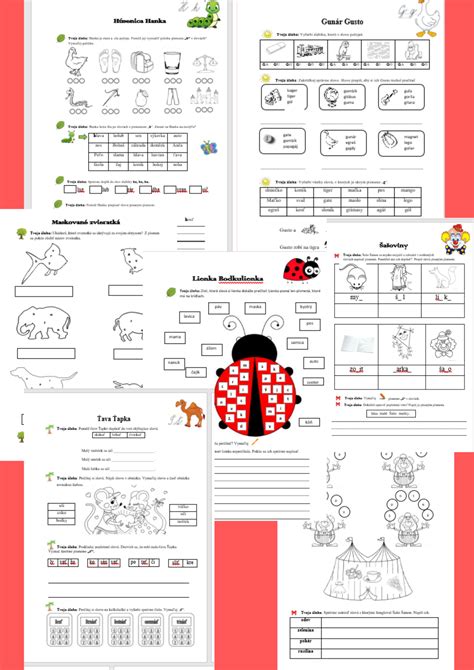 Reforma Peci Lne Oble Enie Pracovn Listy Pre Prv Kov Slovensk Jazyk