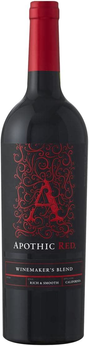 Apothic Red Blend 750 Ml At Amazons Wine Store