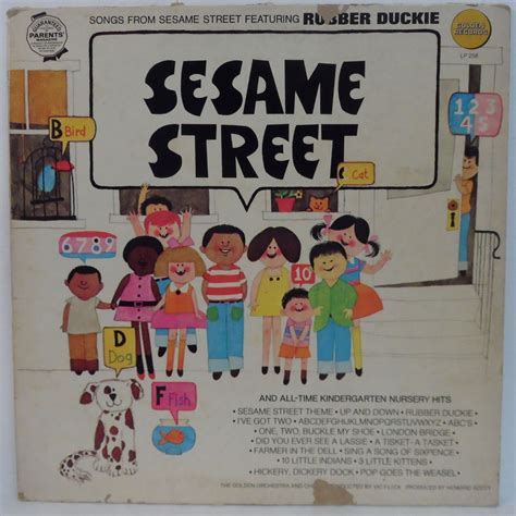 Songs For Sesame Street And All Time Kindergarten Nursery Hits LP ...