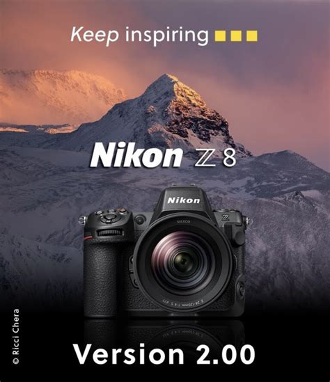 Nikon Z8 Firmware Update Version 2 00 YouTube Videos Nikon Rumors