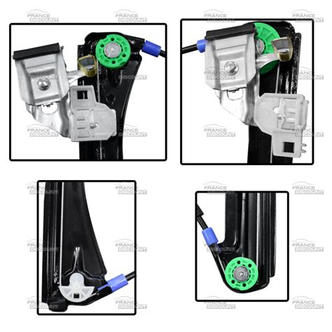 mécanisme de lève vitre électrique avant gauche pour Audi A4 1994 2001