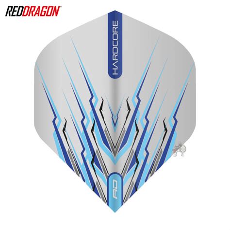 フライト RedDragon レッドドラゴン ハードコア Hardcore Blue Mohawk ダーツショップ Aiming Zept