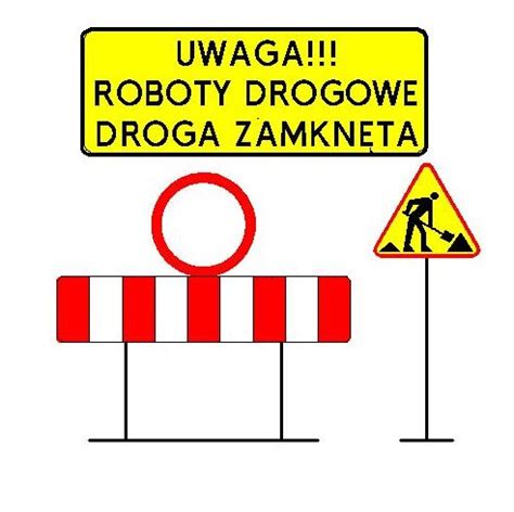 Zamknięcie drogi powiatowej w m Barchów Zarząd Dróg Powiatowych w