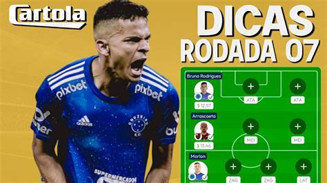 Dicas Rodada Cartola Fc Time Para Mitar Youtube