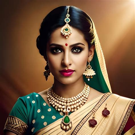 Premium Ai Image Indian Women With Jewellery