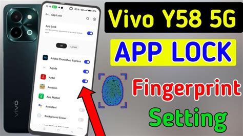 Vivo Y58 5g Me App Me Fingerprint Lock Kaise Lagaye How To Set