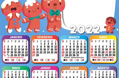 Calendário 2022 Um Feliz Natal Repleto De Harmonia Moldura Png Infantil