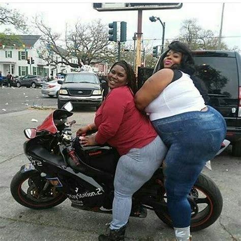 Overweight Black Women On A Motorcycle Myconfinedspace