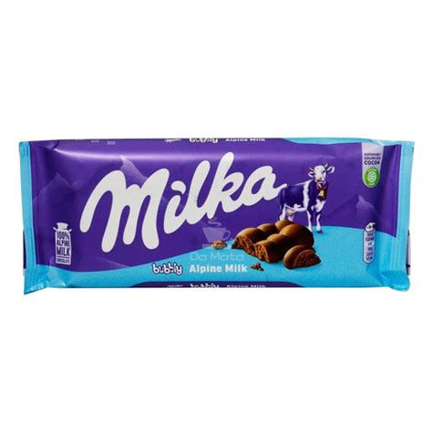 Chocolate Milka Bubbly Alpine Milk G Tabacaria Da Mata