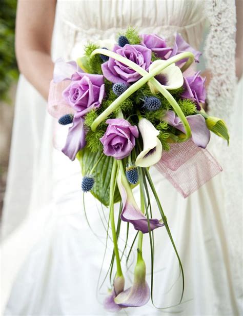 Lila Brautsträuße Heiraten mit braut de Brautstrauß Blumenstrauß