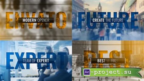 Videohive Corporate Modern Opener 17648985 Project For After