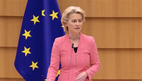 Esa Ursula Von Der Leyen President Of The European Commission