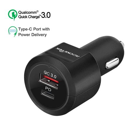 Quick Charge Qc Pd Car Charger Dual Usb Two Ports Buy Qc Car