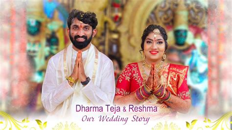 Cinematic Wedding Teaser Indian Wedding Video Teja Weds Reshma