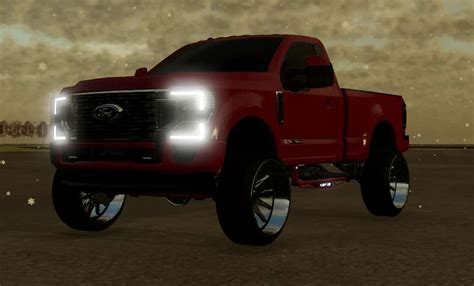 2020 Ford F 250 Single Cab V1 0 FS22 Mod Farming Simulator 22 Mod