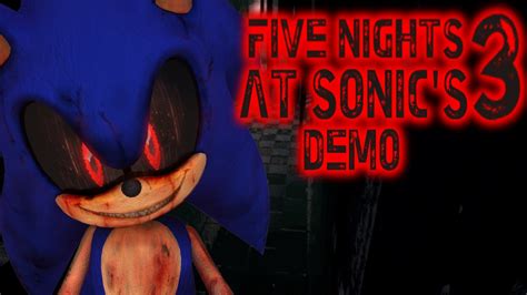 Five Nights At Sonic S Demo Springsonic The Hedgehog Youtube