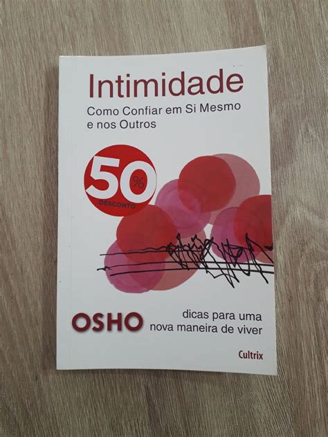 Intimidade Livro Cultrix Usado Enjoei