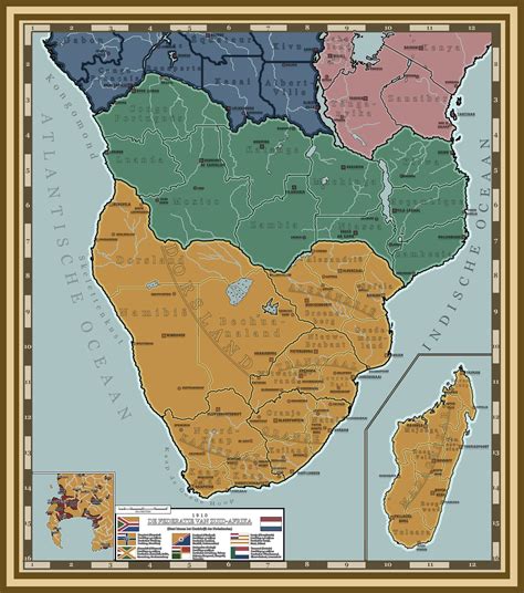 The South African Federation Within The Kingdom Of The Netherlands Anno 1910 R Imaginarymaps