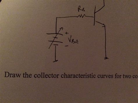 Solved Below Is A Diagram Of A Dc Biased Transistor Circuit