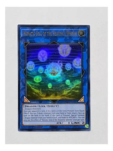 Hieratic Seal Of The Heavenly Spheres Ultra Yugioh Blcr Meses Sin