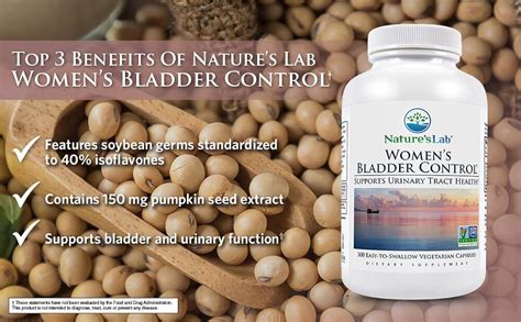 Natures Lab Womens Bladder Control Pumpkin Seed Extract