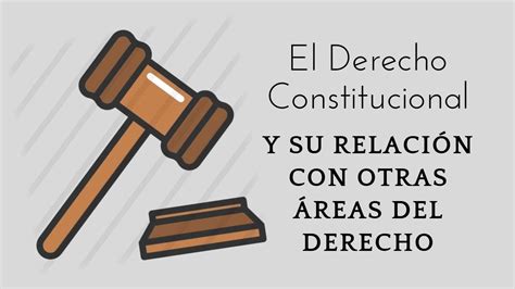 El Derecho Constitucional Y Su Relaci N Con Otras Ramas Del Derecho