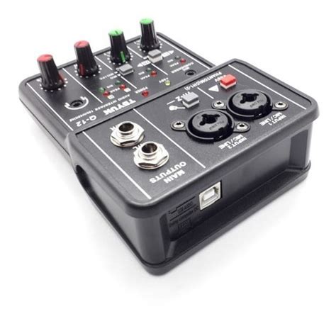 Mesa De Som Placa Som Teyun Q Mixer Interface De Audio