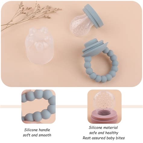 Equipement Repas Sucette En Silicone Pour B B La Mode S Curit Des