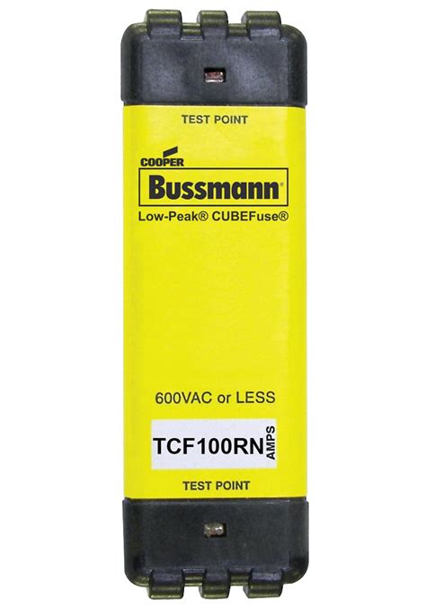 Tcf Rn Eaton Bussmann Fusible Potencia Industrial Baja Cresta