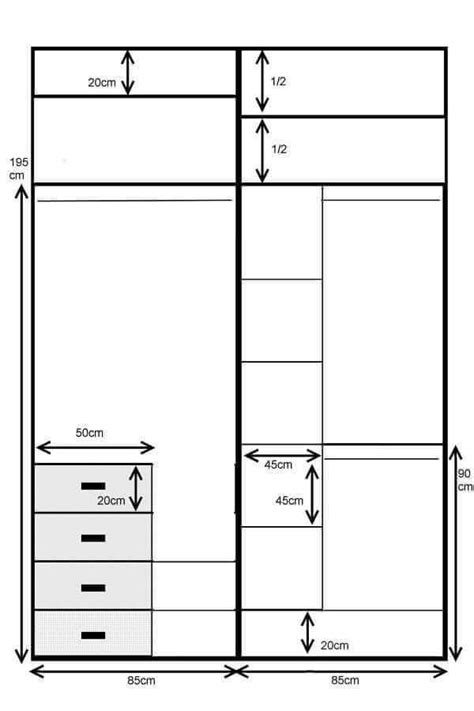 Standard Wardrobe Closet Design Guidelines Engineering Discoveries