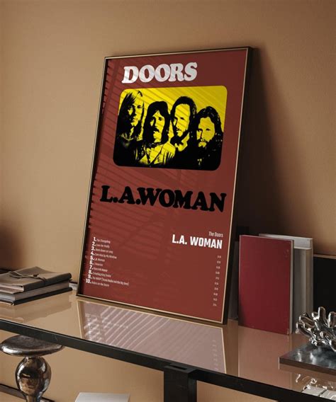 The Doors La Woman Album Cover Poster Sold By Thai Black Sku