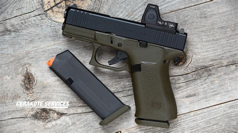 Glock X Mos Od Green With Rmrcc Moa Cerakote Services