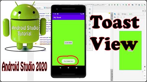 Custom Toast Android Studio Tutorial Toast Message In Android App 2020