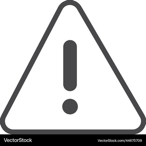 Caution sign icon Royalty Free Vector Image - VectorStock