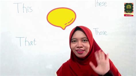 M Daring Class Rd Grade Demonstratives Bahasa Inggris Youtube