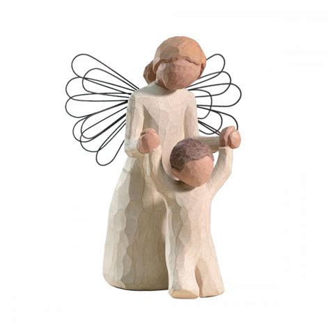 Figurine Façon Bois Guardian Angel Willow Tree Enesco ENES26034