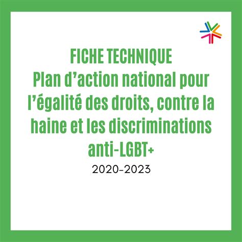 Fiche technique Plan daction national pour légalité des droits