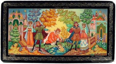 Царевна-лягушка, читать сказку с картинками | Русская сказка