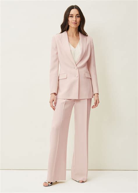 Cadie Wide Leg Suit Trousers Phase Eight Row