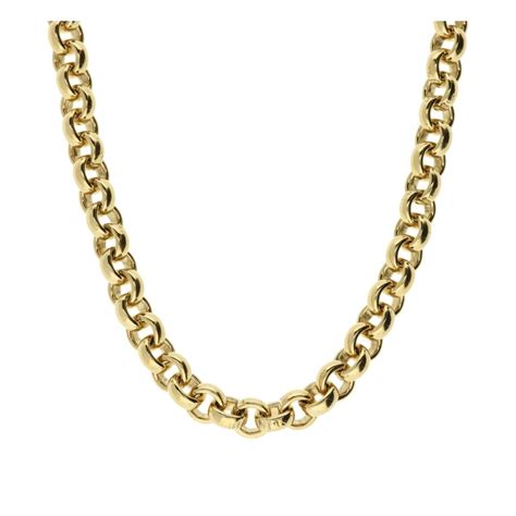 9ct Yellow Gold 25 Inch Belcher Chain 51 6g