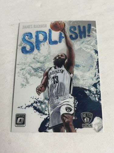 2021 22 Panini Donruss Optic James Harden Splash Holo Prizm 3 The