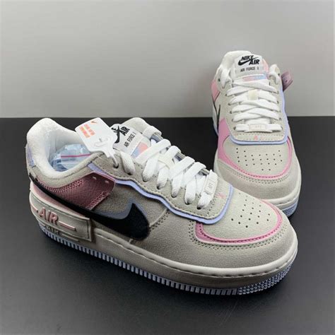 Nike Air Force 1 Shadow Hoops White Blue Pink For Sale The Sole Line