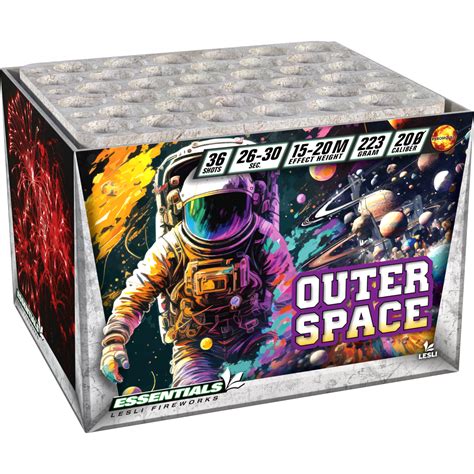 Outer Space 36 Schuss Feuerwerksbatterie 04346