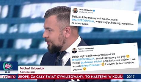 Po odejściu Kurskiego na salony TVP wrócili politycy Konfederacji