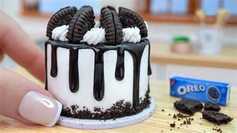 Satisfying Miniature Delicious Oreo Cream Cake Very Easy To Make 🍰 Mini