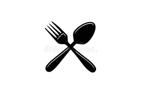 Crossed Fork and Spoon, Restaurant Logo Designs Inspiration Isolated on ...