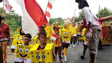 Seru Sekali Pasukan Spongebob SquarePants Ikut Pawai Karnaval Lucu 17