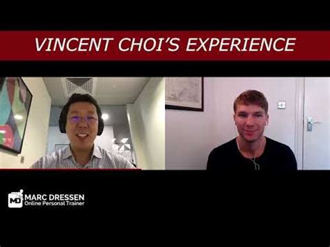 Marc Dressen Personal Training Testimonial Vincent Choi YouTube