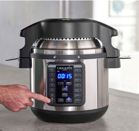 Customer Reviews Crock Pot 8 Qt Express Crock Programmable Slow Cooker And Pressure Cooker